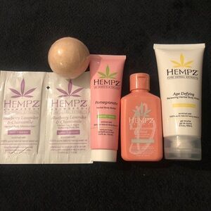 Hempz moisturizers and body butter NWT